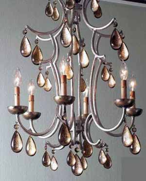 水晶吊燈設(shè)計 華麗與典雅并存（圖）