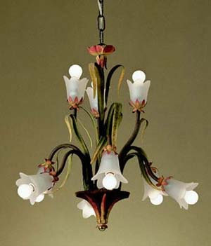 將花朵納入吊燈設(shè)計(jì)的潮流（圖）