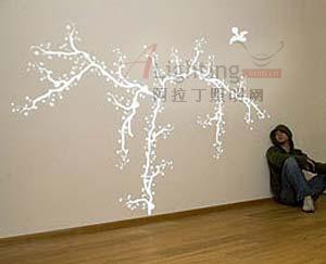 三維立體照明 嵌入壁紙的燈(圖)