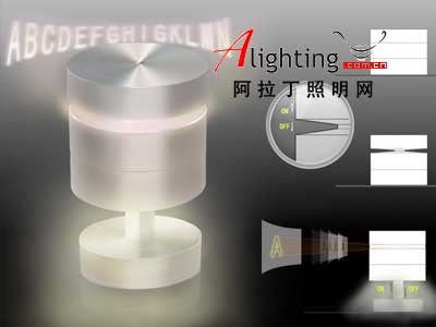 簡潔臺燈與長信宮燈異曲同工(組圖)