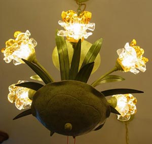 花色燈具：不一樣的花花世界(組圖)